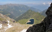 35 Sotto di me il Lago di Pescegallo...